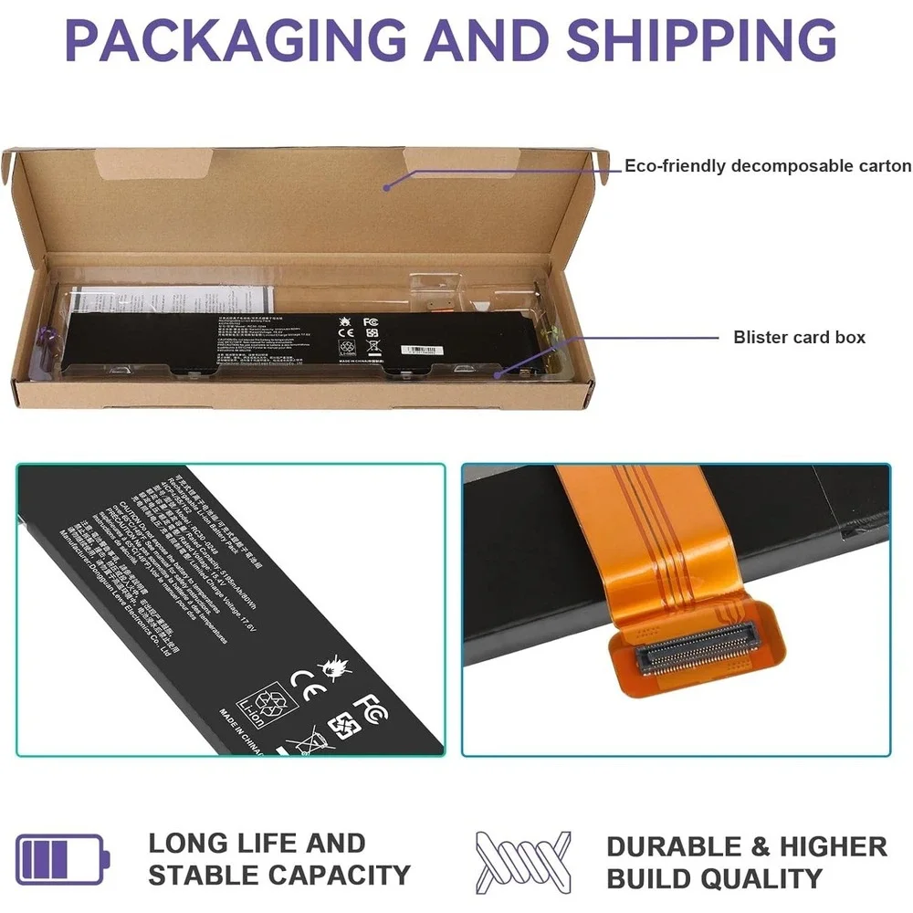 RC30-0248 Battery for Razer Blade 15 Advanced‎ 2018–2021 80Wh 4ICP4/55/162